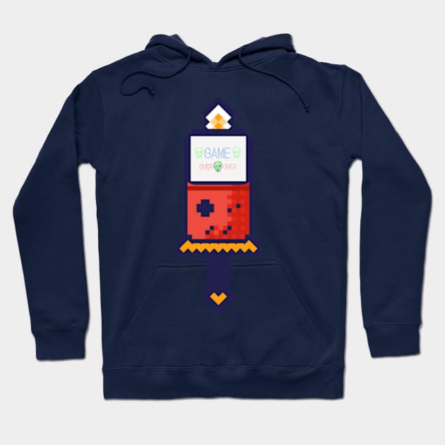 GameBOY Retro Hoodie by Butterfly Dira